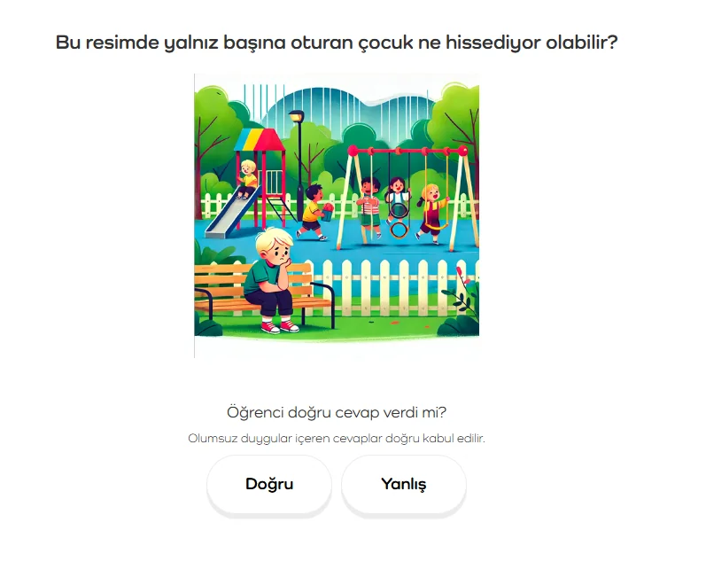 Sosyal-Duygusal örneği 1